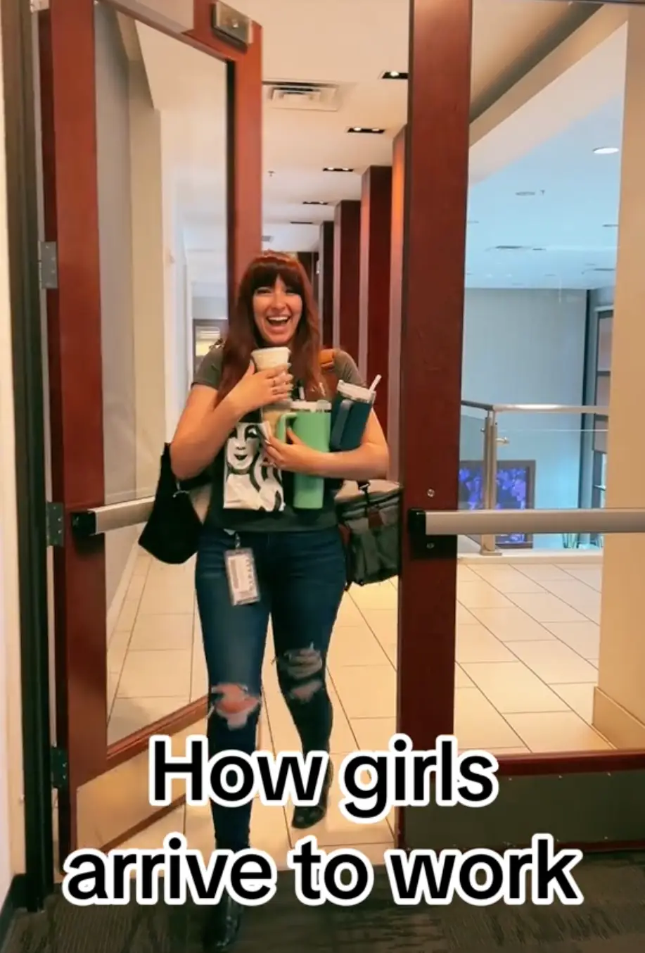 The women arrived with a lot of things. (TikTok / @hd33333)