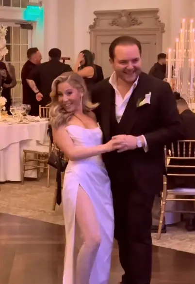 Caitlin and Angelo on their big day (TikTok/@rivkah.reyes)