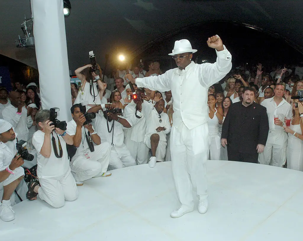 Diddy held a number of White Parties in Miami (Photo by Dimitrios Kambouris/WireImage for Bragman Nyman Cafarelli)