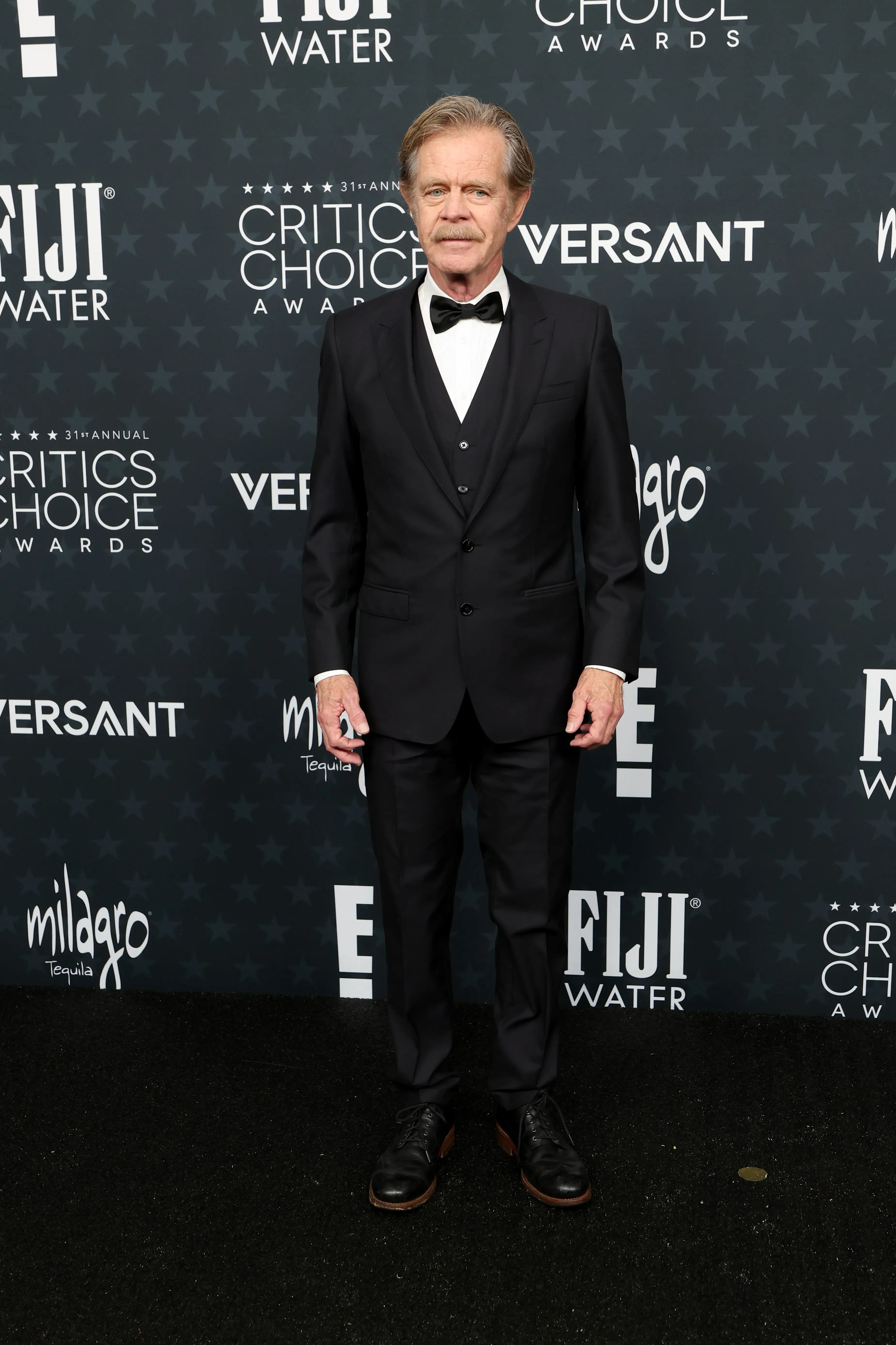 Macy reflected on his long-time marriage to Felicity Hoffman while speaking at the Critics Choice Awards (Monica Schipper/Getty Images)