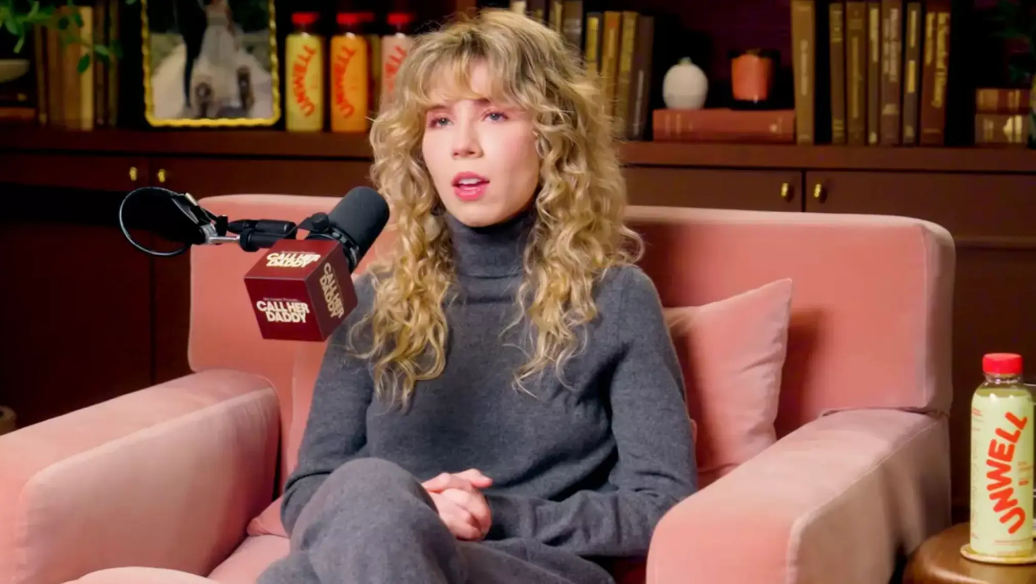 The iCarly star recalled the troublesome relationship (YouTube/Call Her Daddy)