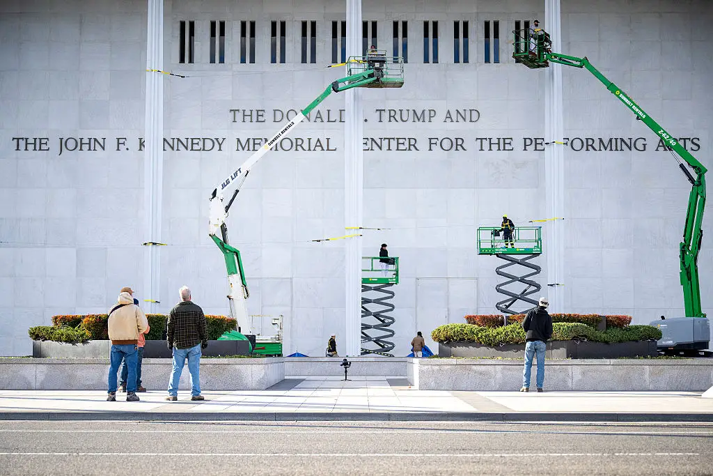 There has been plenty of anger around Trump renaming the Kennedy Centre (Photo by Jim WATSON / AFP via Getty Images)