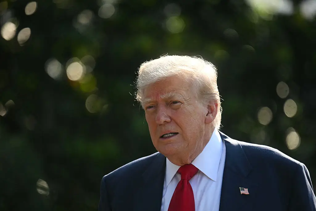 Trump was slammed for his unclear answer (JIM WATSON / Contributor / Getty)