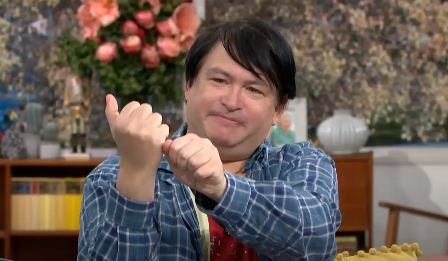 Jonah compared his penis to being three fists long (ITV)