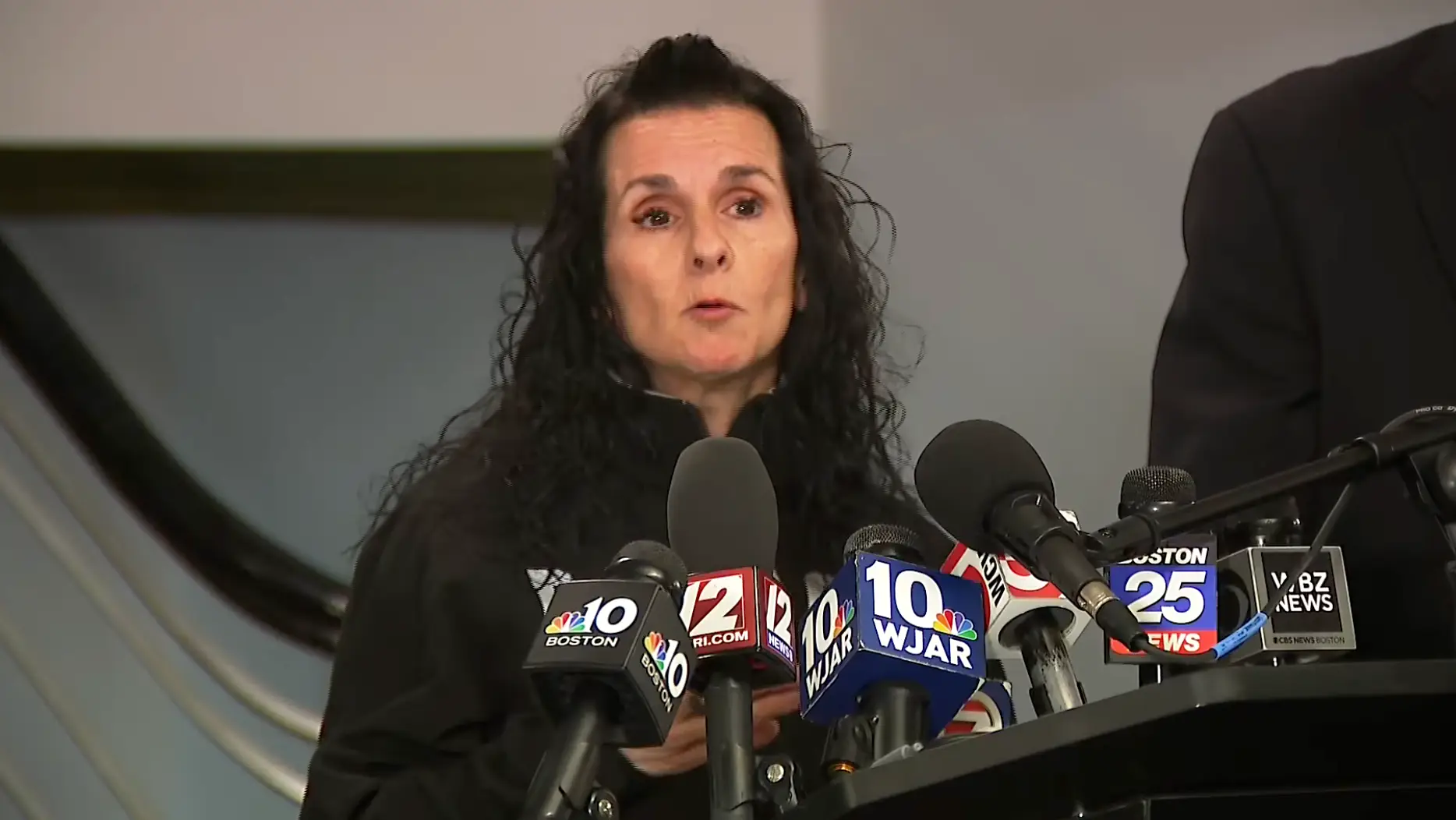Pawtucket police chief, Tina Goncalves, has confirmed the shooter's identity (WPRI/YouTube)