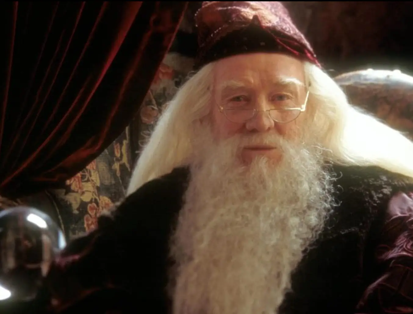 Clearly being a headmaster of thousands of young wizards can be a very stressful job.