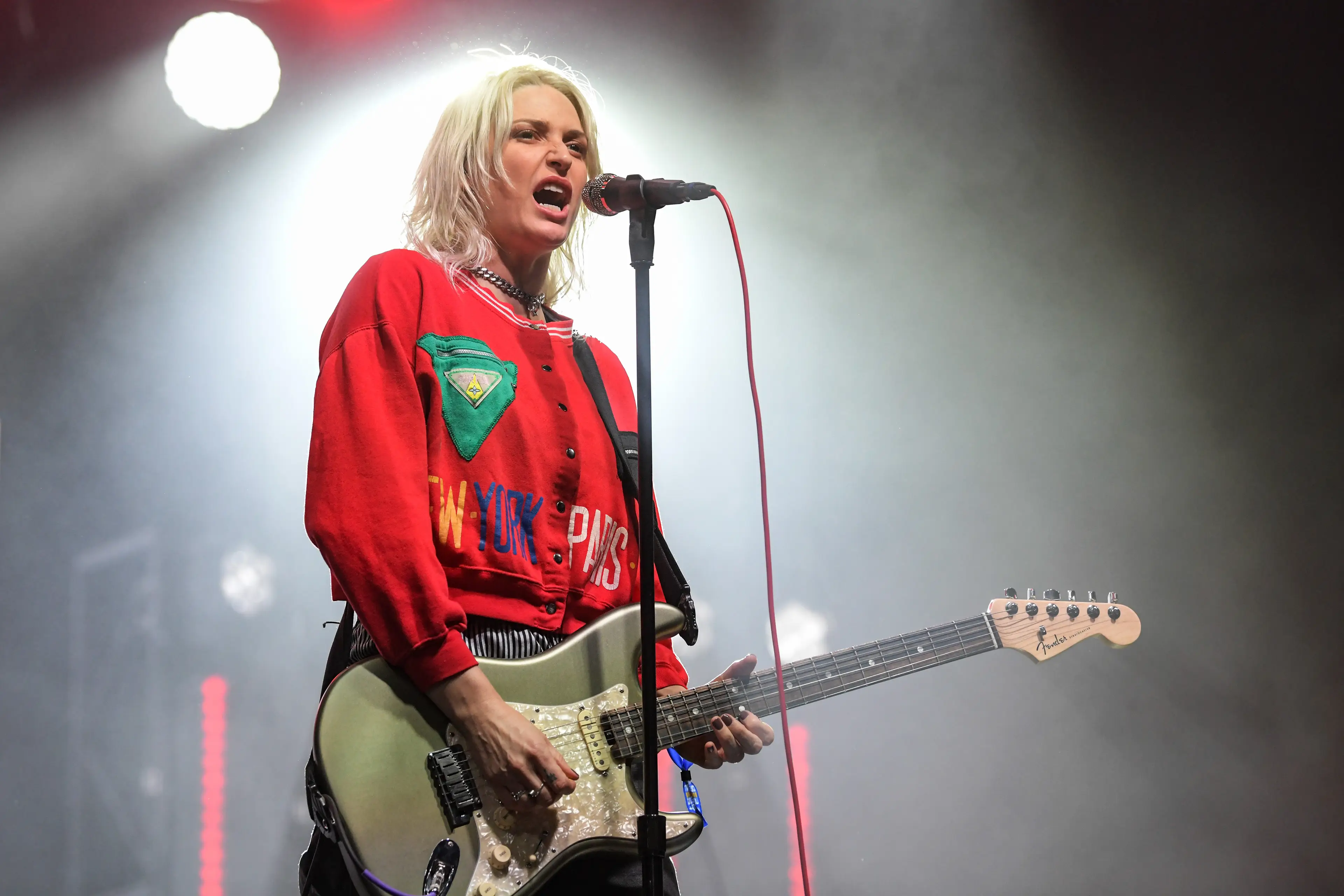 There has been controversy over Emily Armstrong becoming the new singer (Sam Morris/Getty Images)