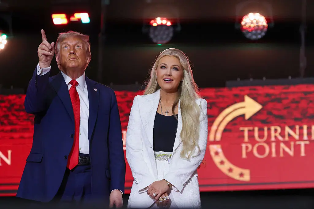 Charlie Kirk's memorial service was held in Arizona over the weekend, with President Donald Trump attending alongside Erika Kirk (Win McNamee/Getty Images)