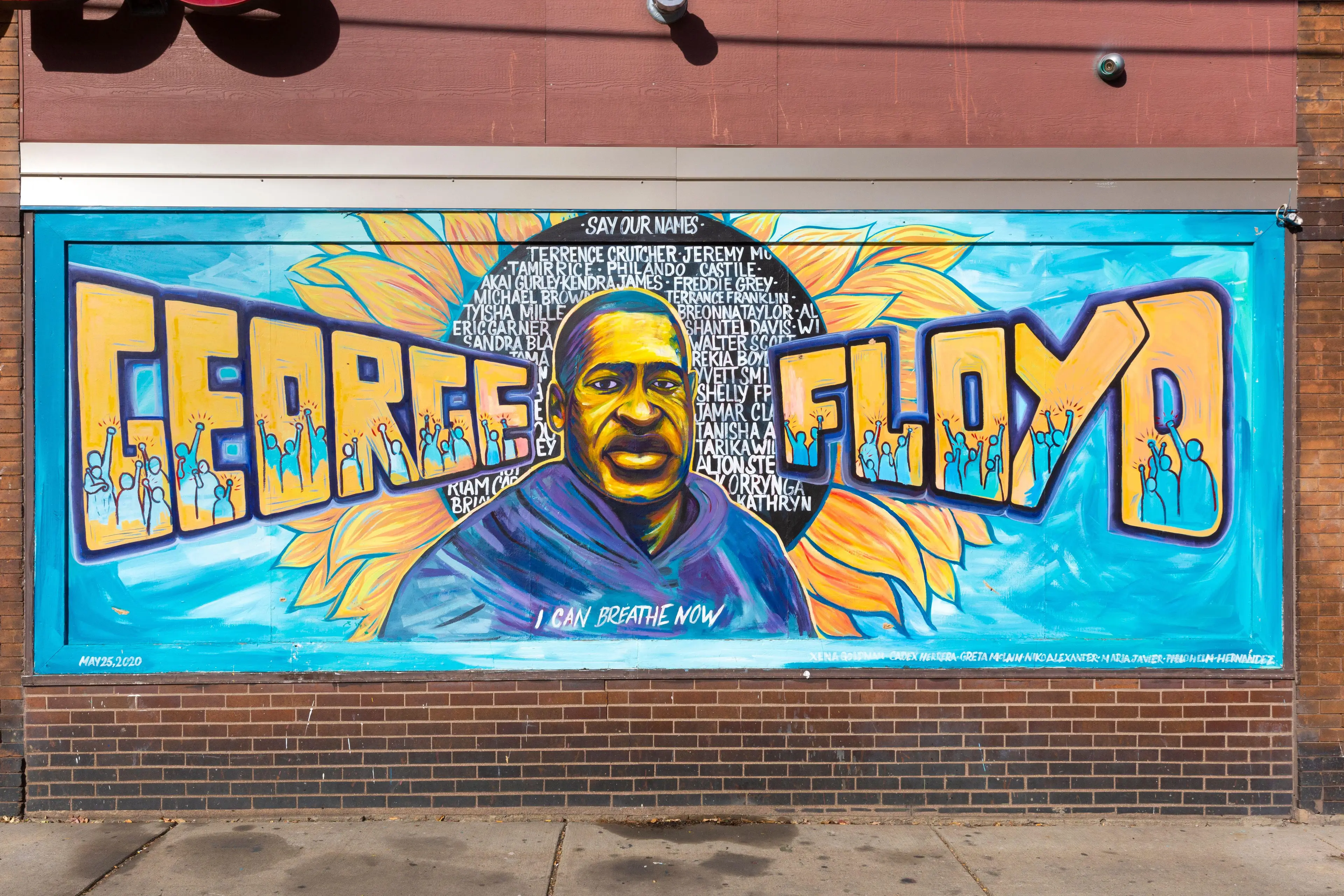 Floyd's death sparked international protests.