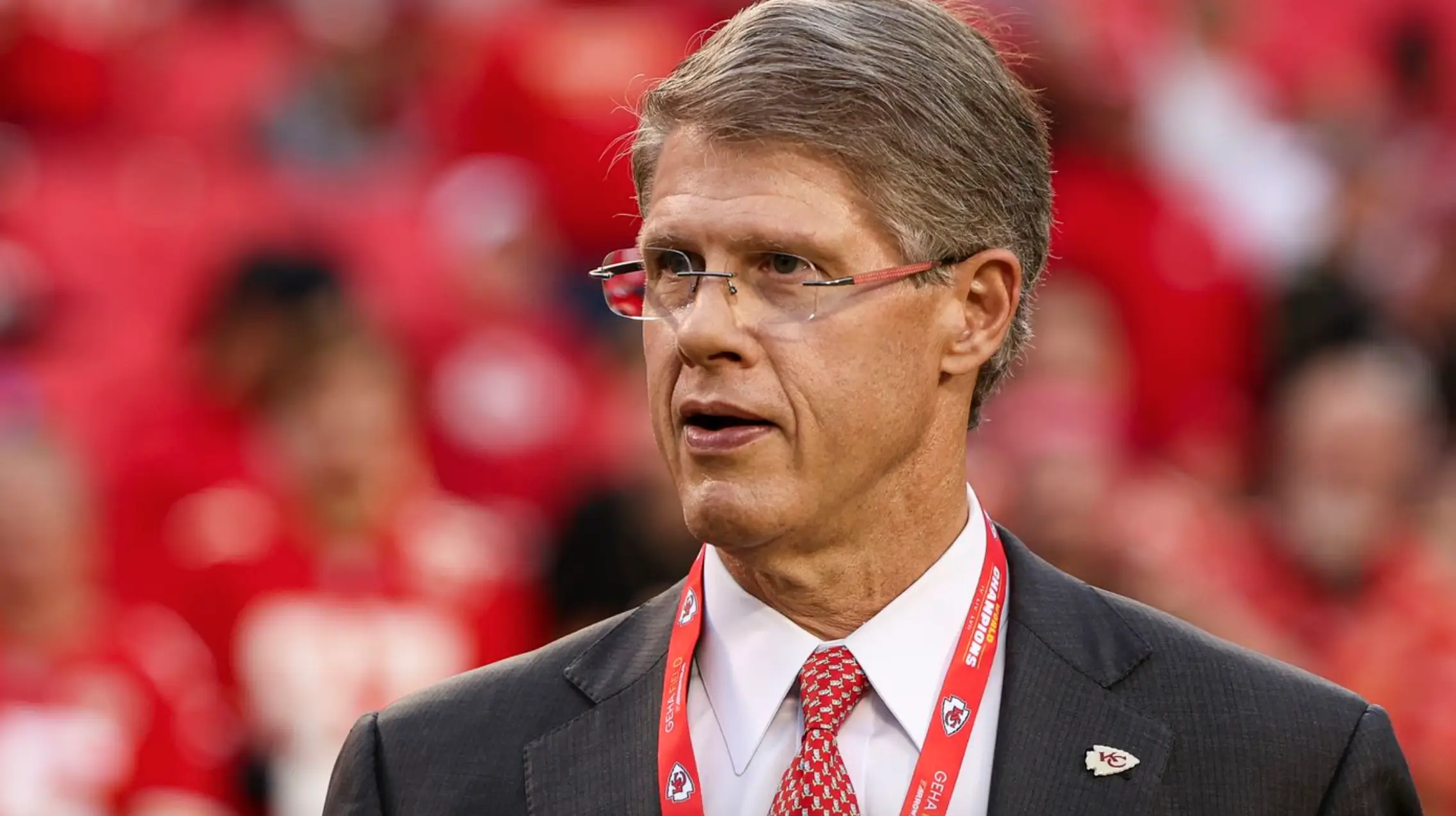 Janie was a young family member of Kansas City Chiefs owner and CEO Clark Hunt (Perry Knotts/Getty Images)