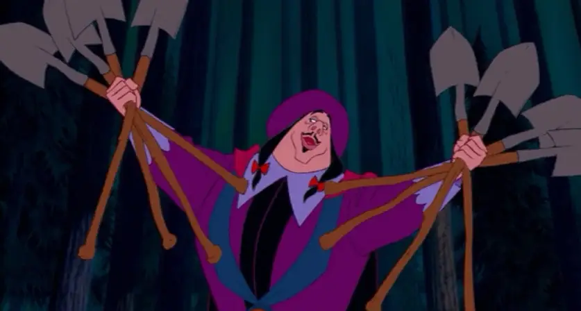The evil villain in the Disney film (Walt Disney Pictures)