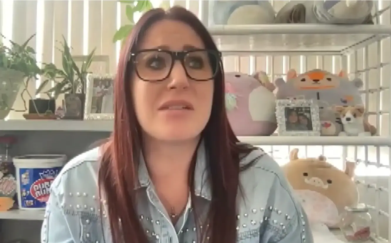 The bride burst into tears. Credit:WBAL