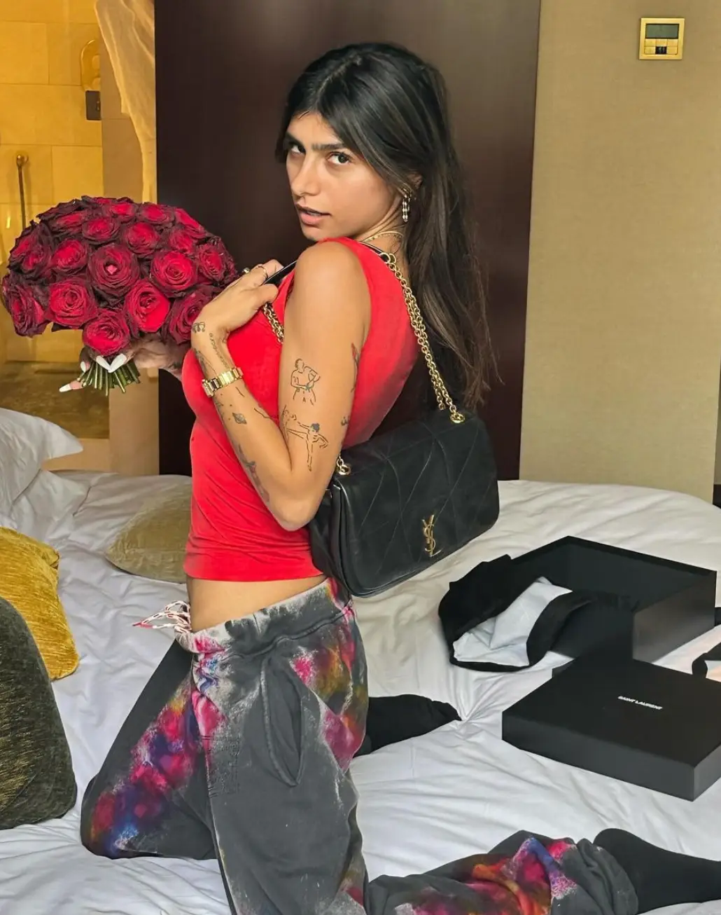 Jerry Lee said he was a 'Mia Khalifa expert' on his resume (Instagram/mia khalifa)