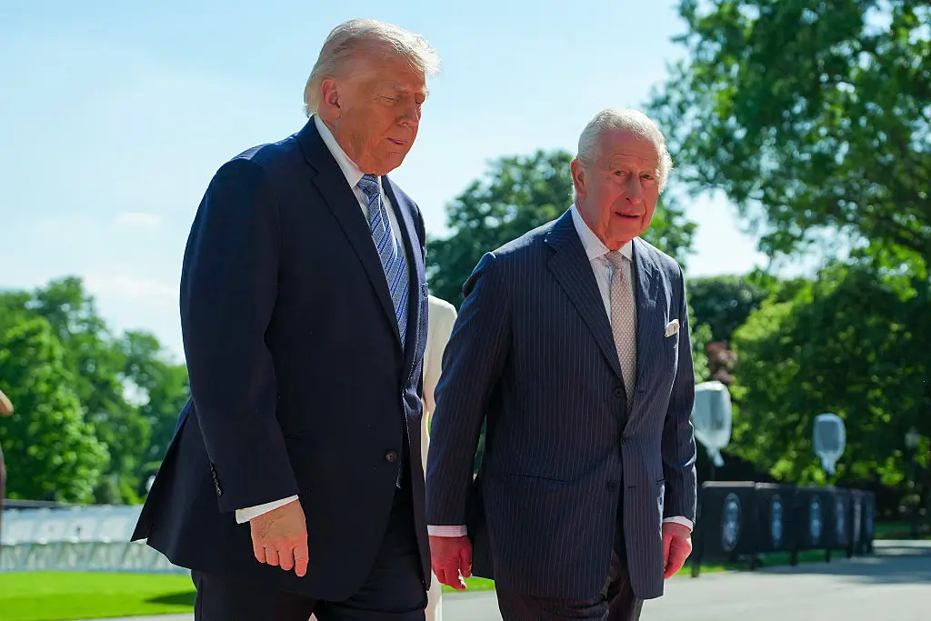 President Trump and King Charles met at the White House (Andrew Harnik/Getty Images)