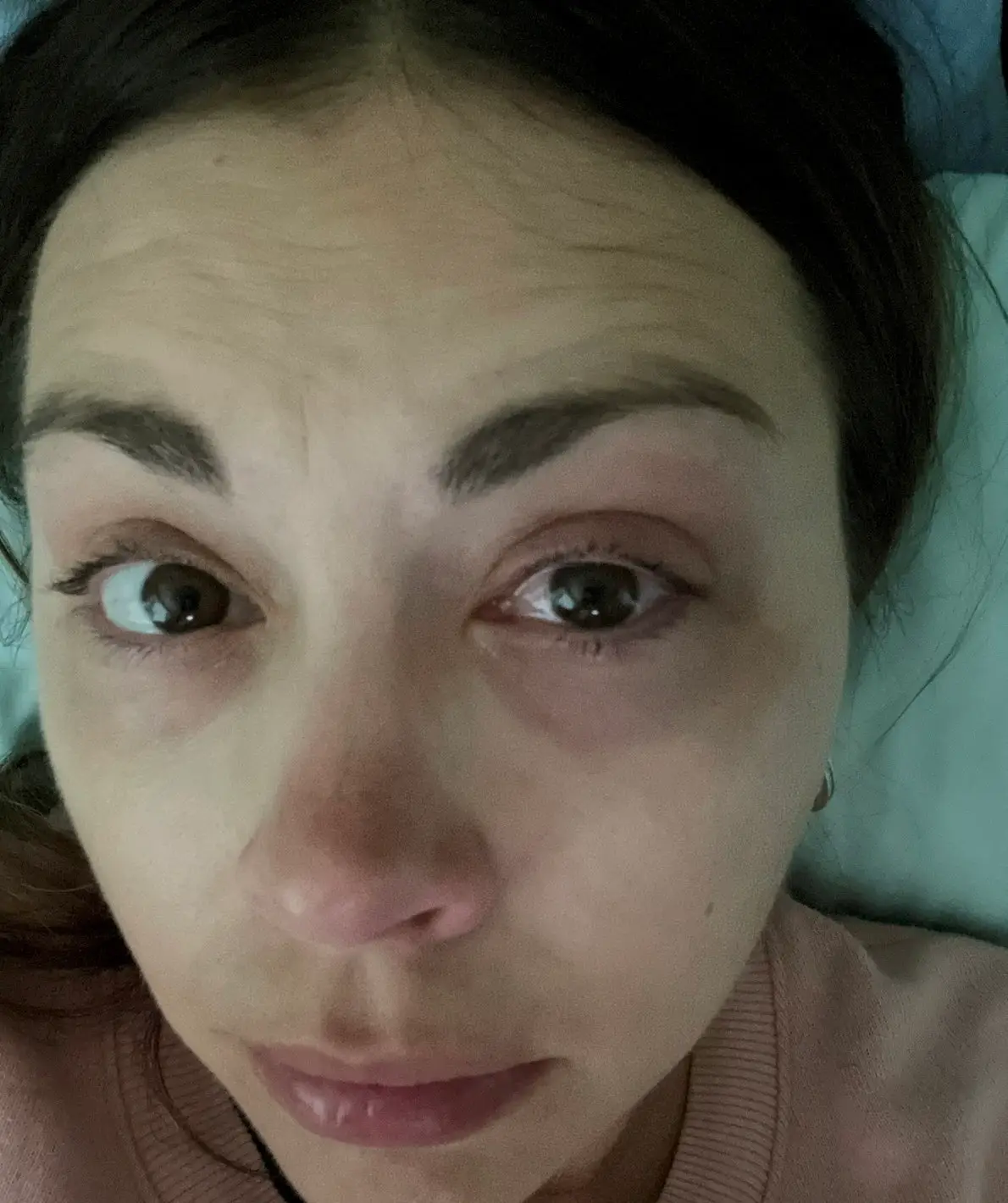 Sarah Koseki's love of eye makeup caused her eye condition (SWNS)