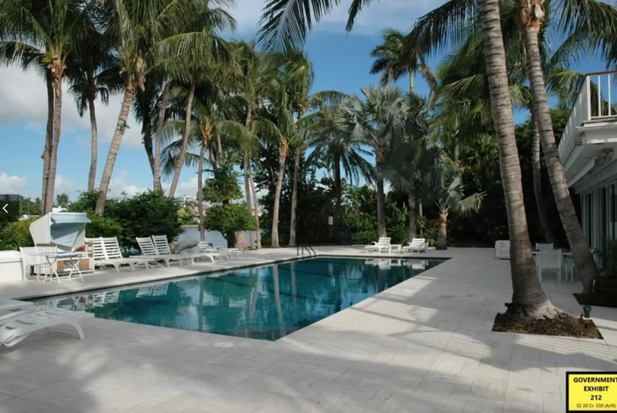 The items were reportedly moved from Epstein's Palm Beach residence (DOJ)