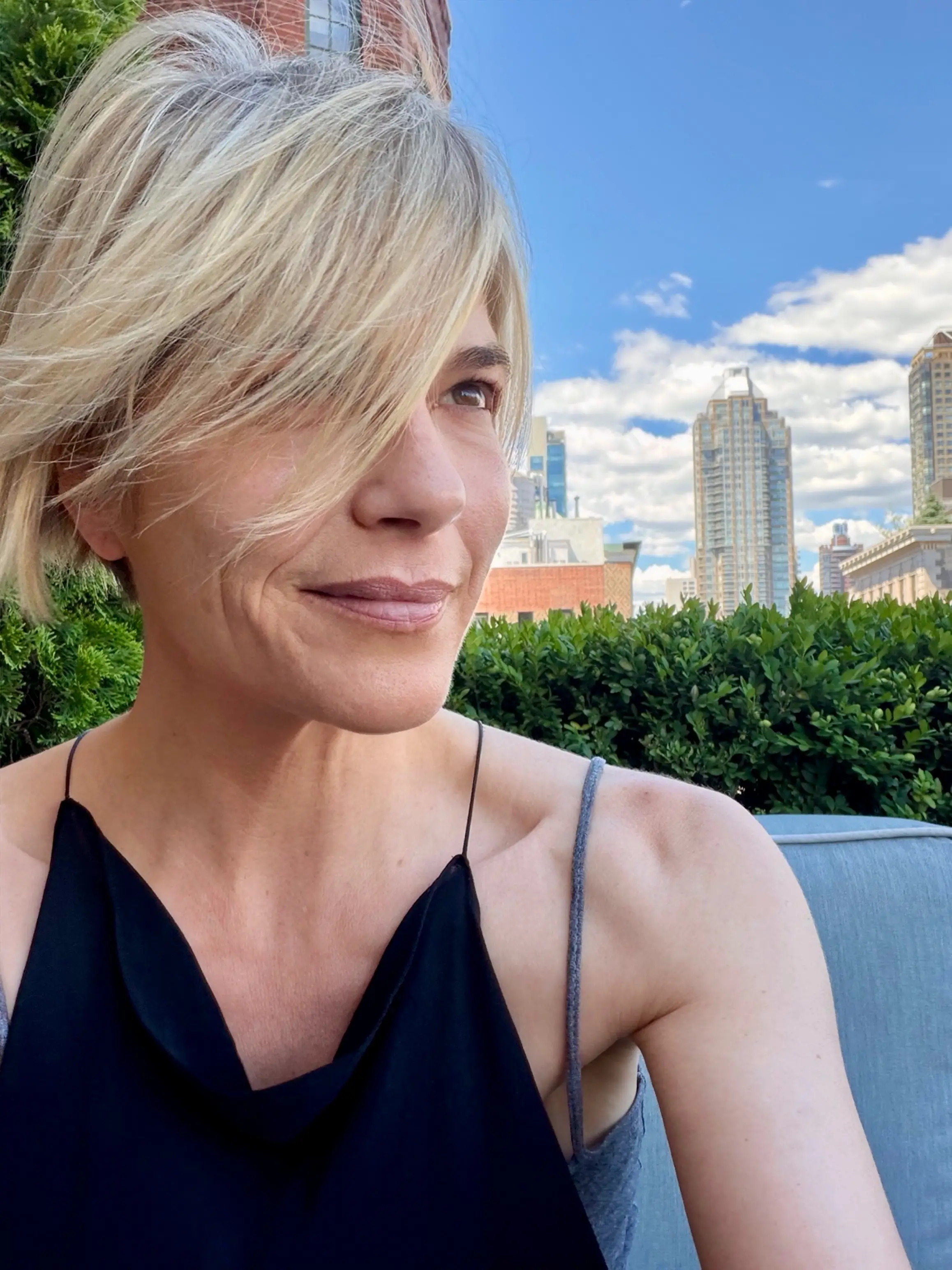The star, 54, has been arrested in New York. (@selmablair/Instagram)