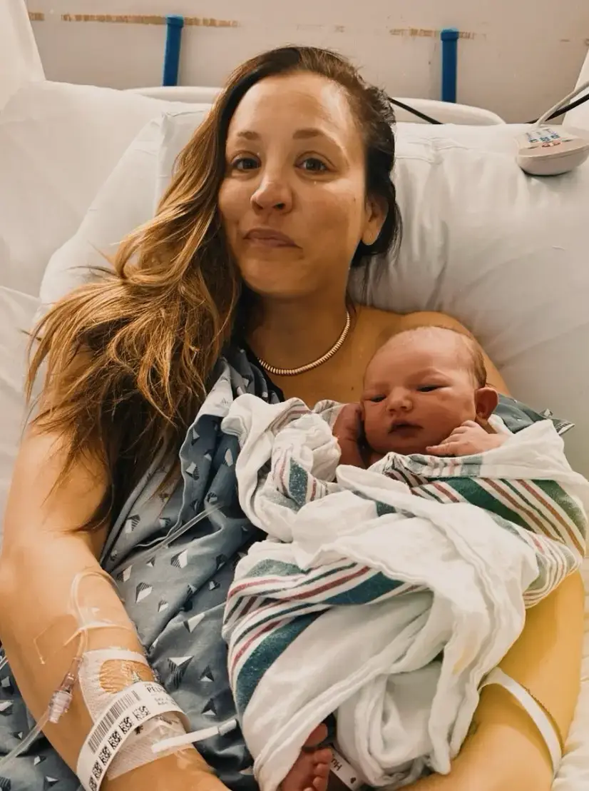 Cuoco named her daughter Philomena (Instagram/@kaleycuoco)