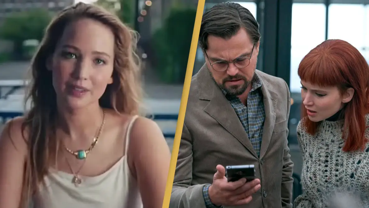 Jennifer Lawrence admits her frustration at being paid $5m less than Leonardo DiCaprio for Don’t Look Up