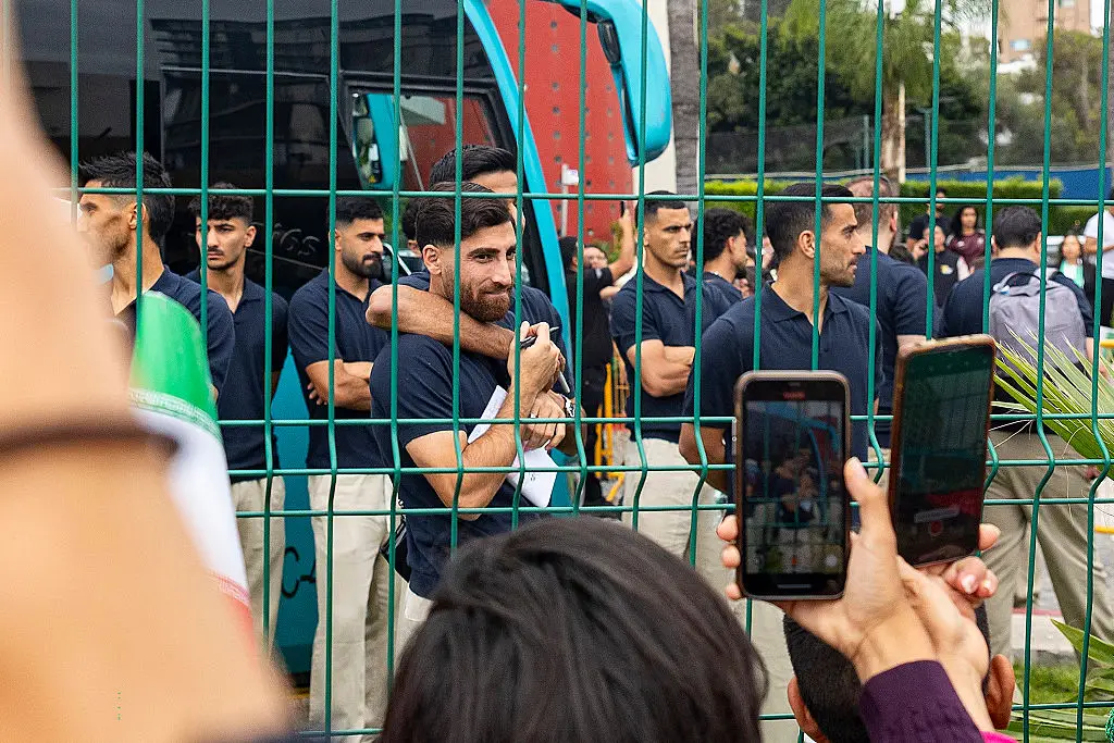 They thanked Mexico for its hospitality (Photo by Francisco Vega/Getty Images)