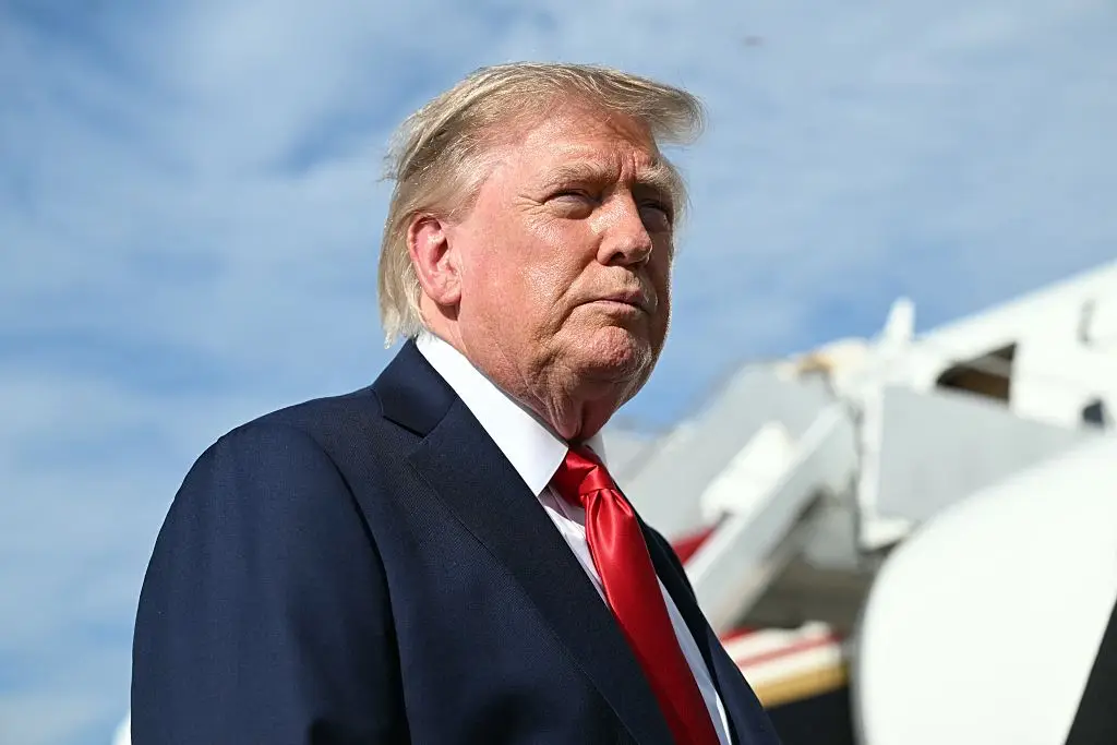 Trump paid tribute to Parton (SAUL LOEB / AFP via Getty Images)