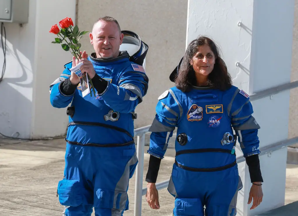 Butch Wilmore and Suni Williams left for space in June 2024 (Joe Raedle/Getty Images)