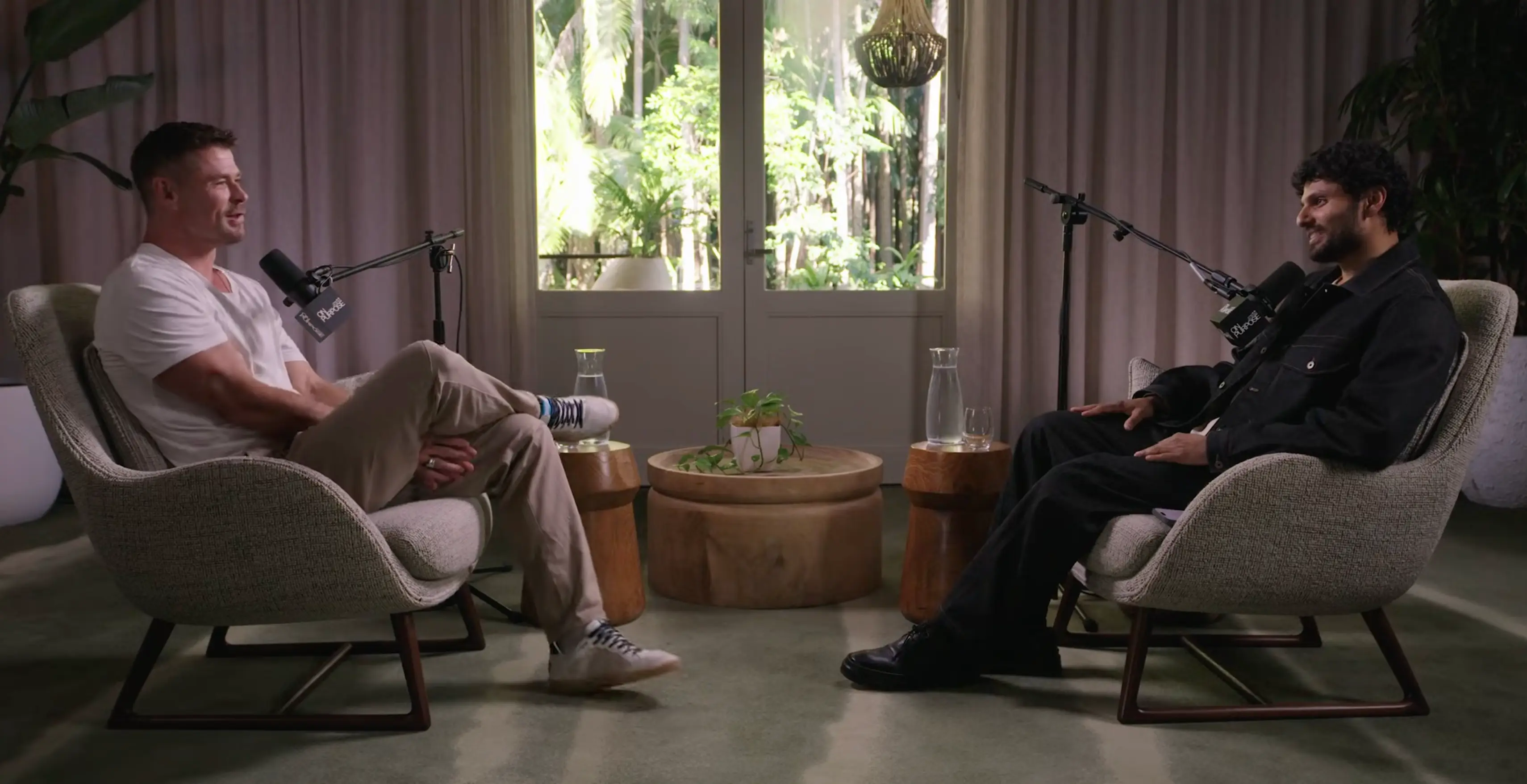 Jay Shetty interviewed Hemsworth ahead of the documentary's release (Jay Shetty/On Purpose Podcast)