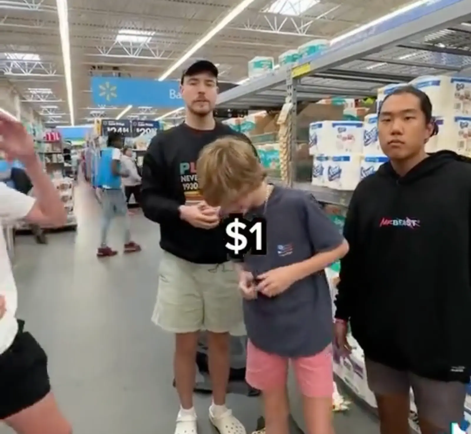 $1, that's all they got.