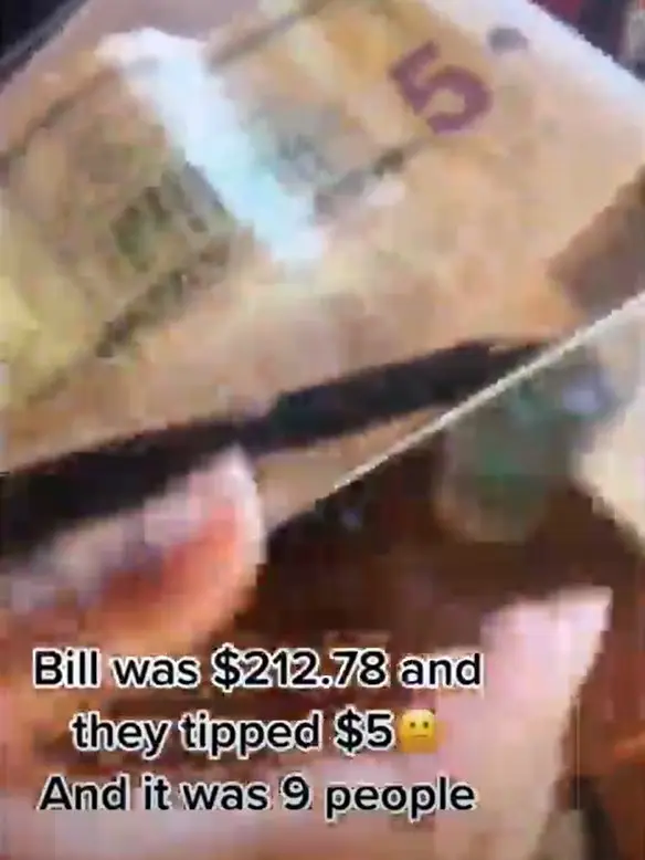 Most people leave a decent tip, some really don't.