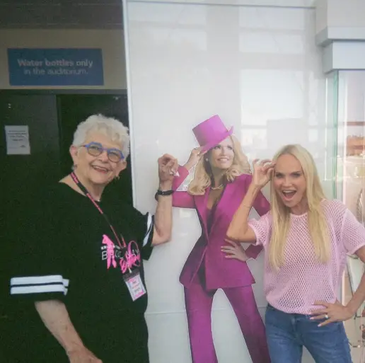 Junie and Jerry adopted Chenoweth when she was five days old (kchenoweth/Instagram)
