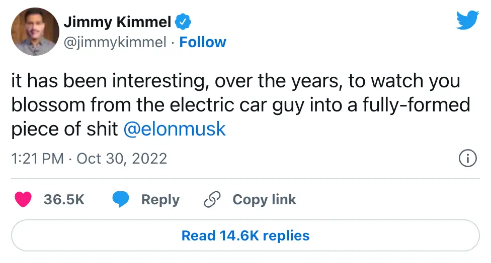 Jimmy wasn't impressed.