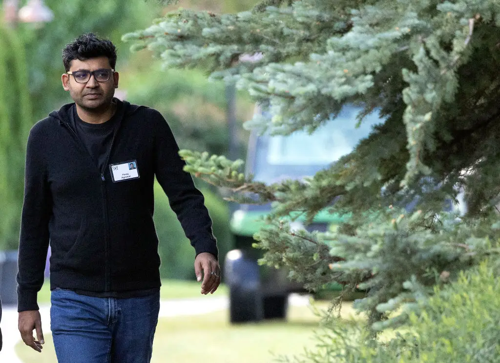 Former Twitter CEO Parag Agrawal (Kevin Dietsch/Getty Images)