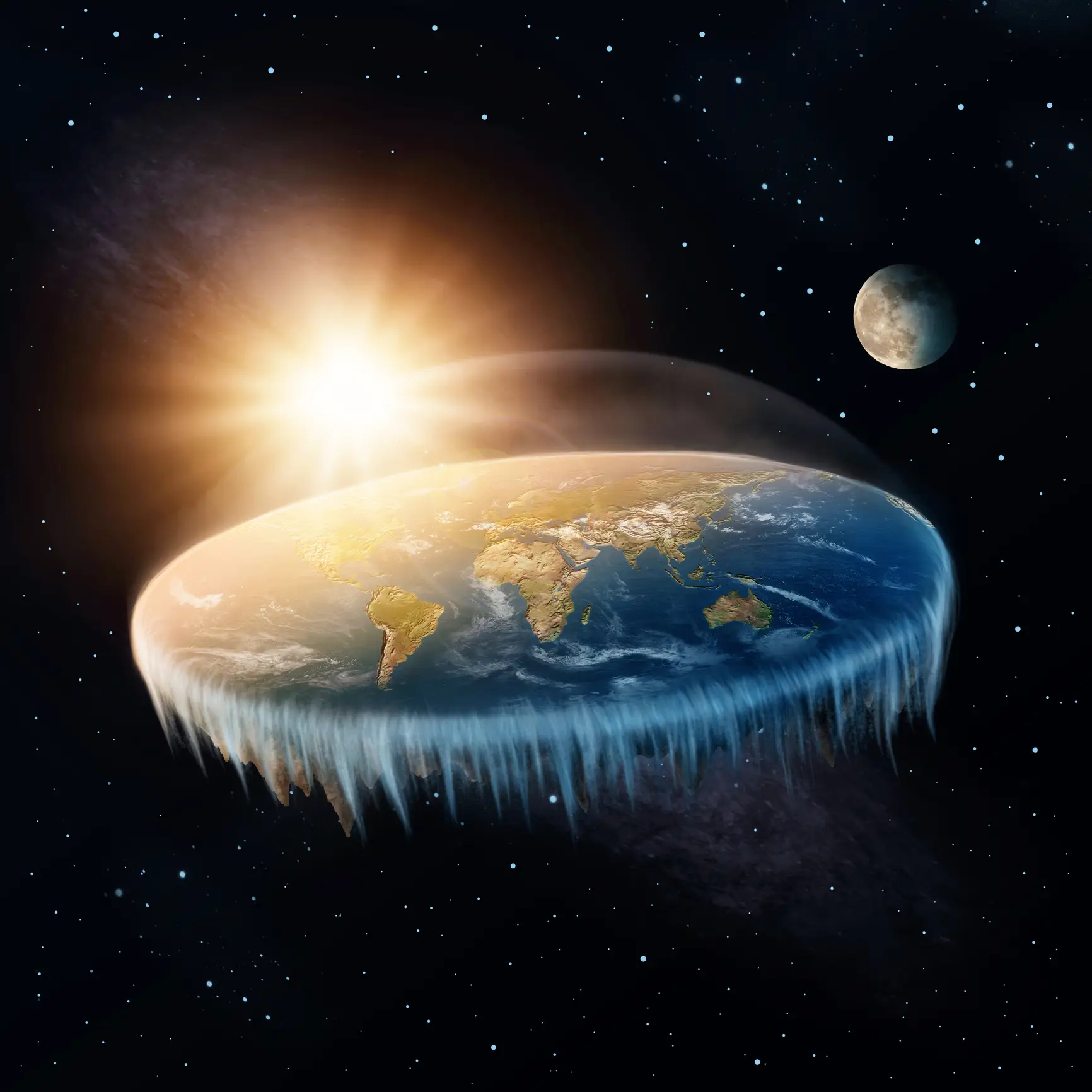 Some people genuinely believe the Earth is flat (Getty Stock Image)