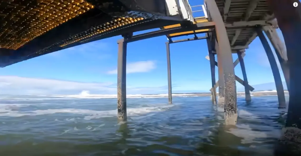 Who knows what's lurking beneath the surface? (YouTube/Dusty Sands)