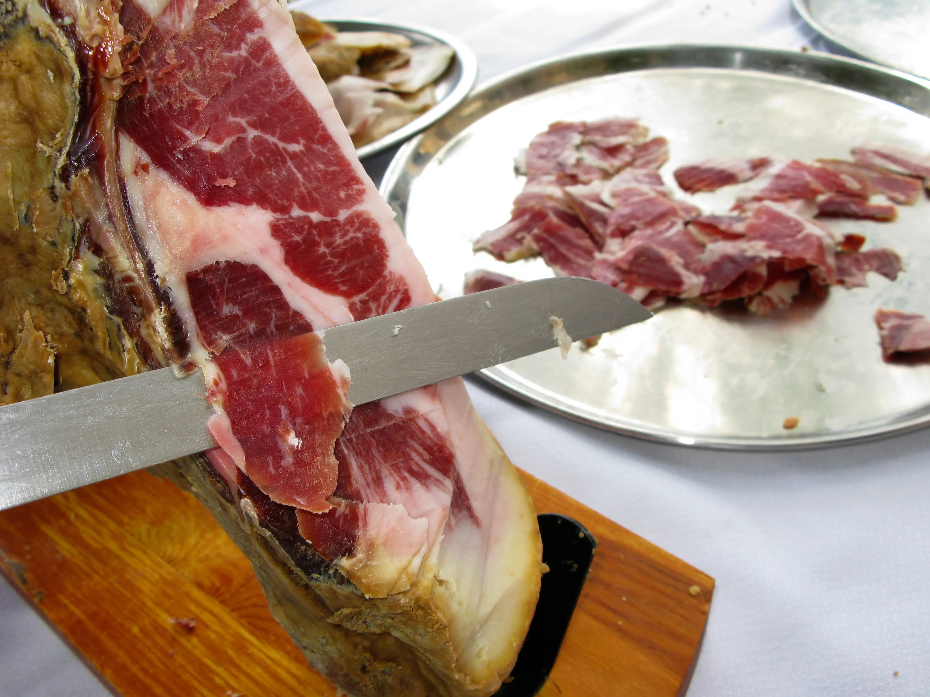 He stole almost half a million euros worth of meat.