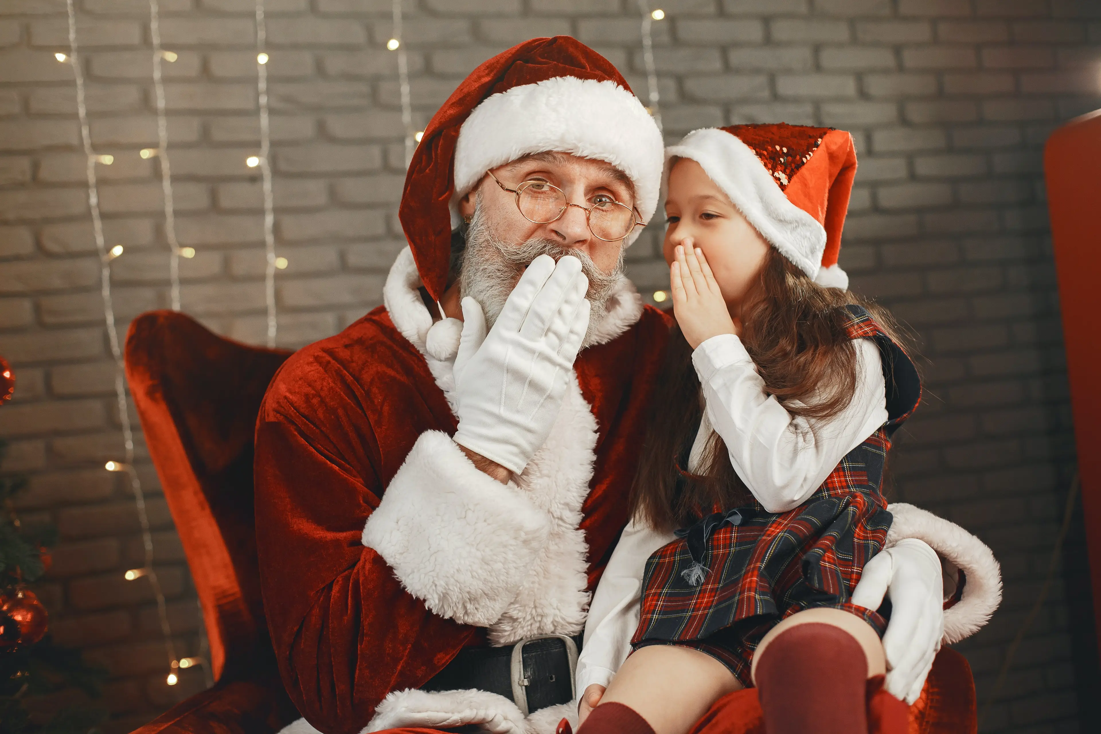 Some children may have difficult questions for Santa.
