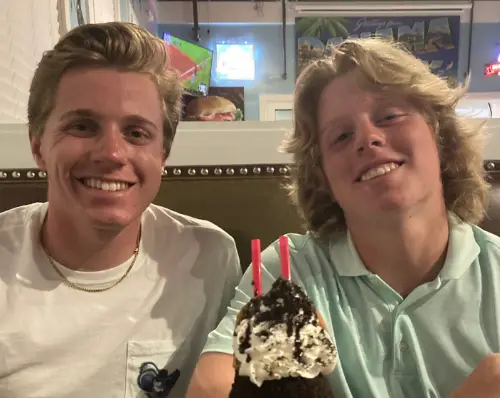 Jonah's family hope to raise awareness by sharing his journal entry (Facebook/ Matt Habedank) 