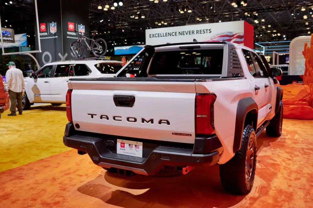 AEG forecasts that the price of some Toyota truck models will increase (Gabby Jones/Bloomberg via Getty Images)