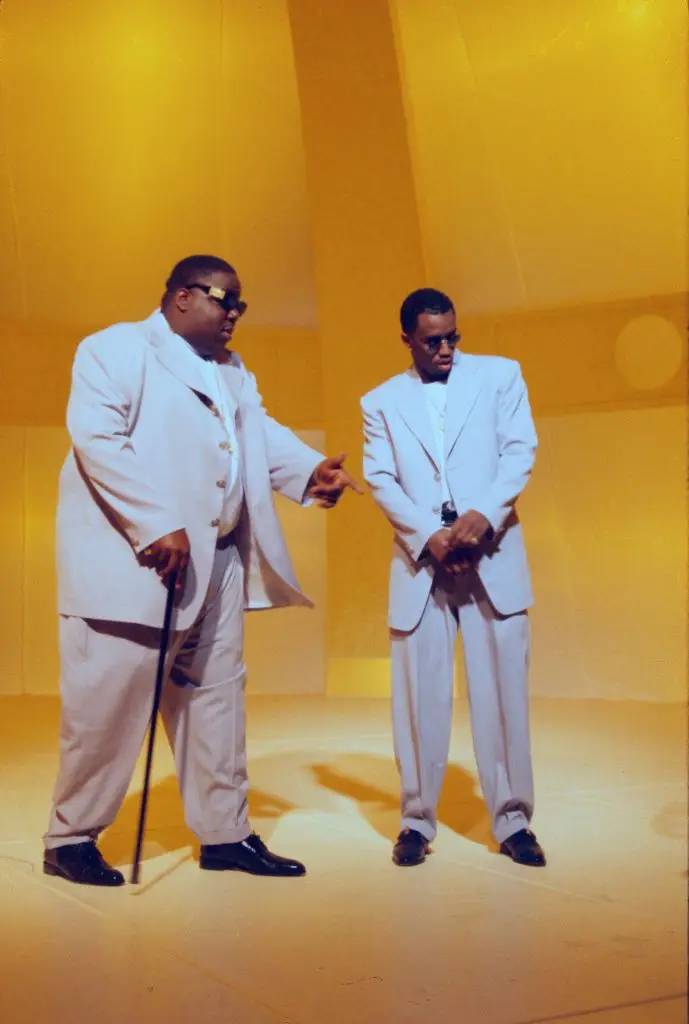 Diddy and Biggie Smalls were East Coast rivals to Knight and his record company (Nitro/Getty Images)