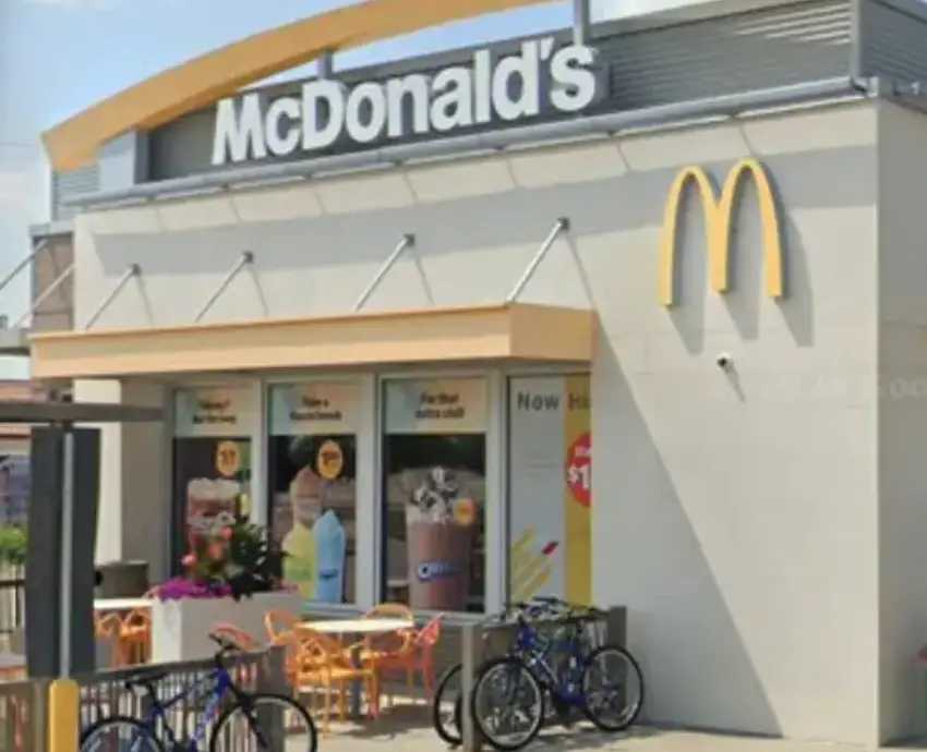 Negative reviews have come in for the McDonald's restaurant following Mangione's arrest (Google)