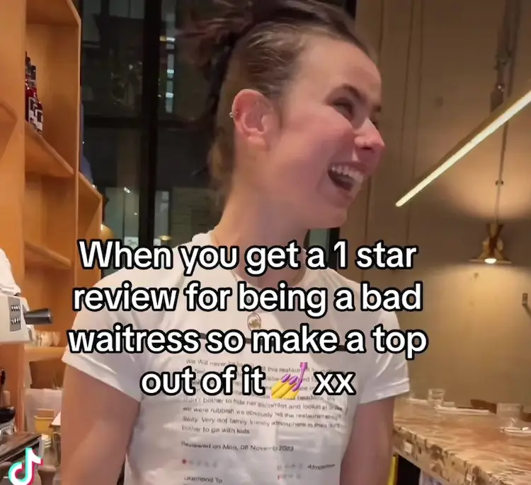 Daniella wanted to find humor in the situation. (Kennedy News and Media)