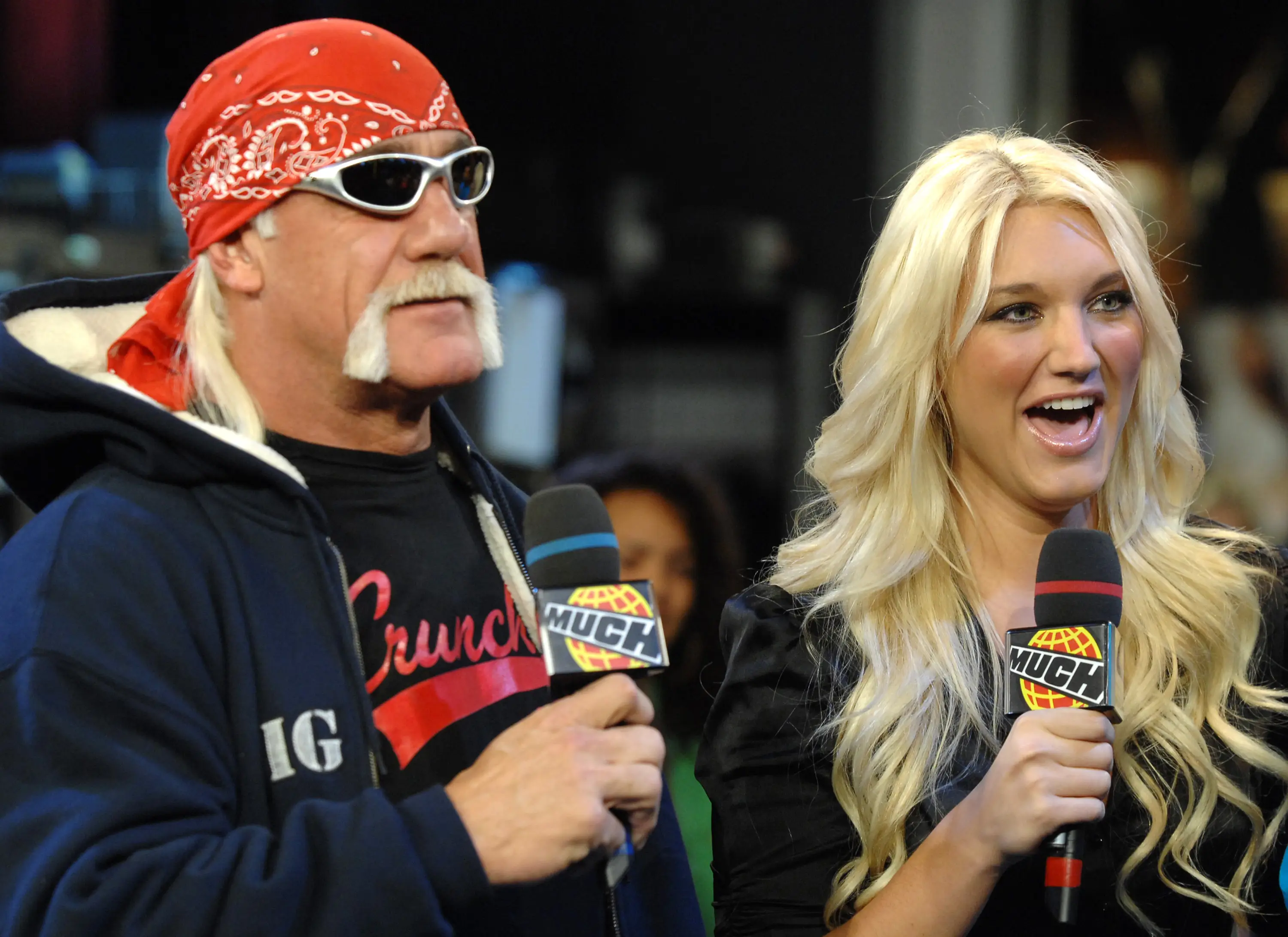 Brooke Hogan and Hulk Hogan pictured in 2006 (George Pimentel/WireImage)