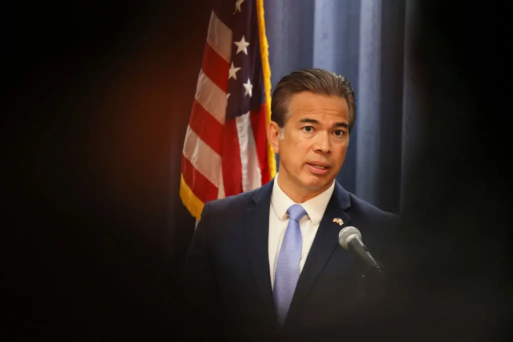 California Attorney General Rob Bonta has stressed that customers should opt to remove their data from 23andMe (Juliana Yamada / Los Angeles Times via Getty Images)