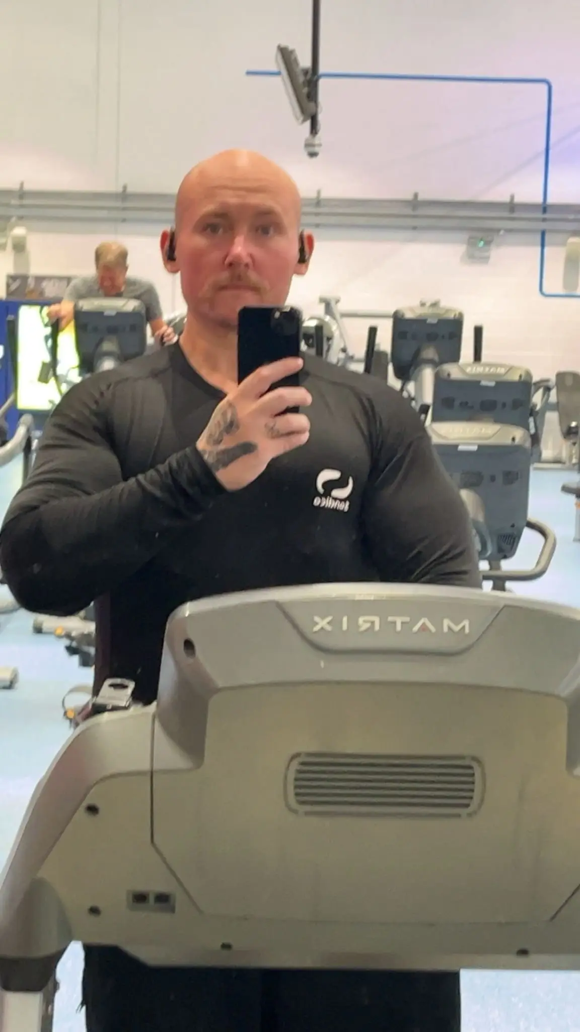 He overcame his fear of the gym and fell in love with fitness (SWNS)