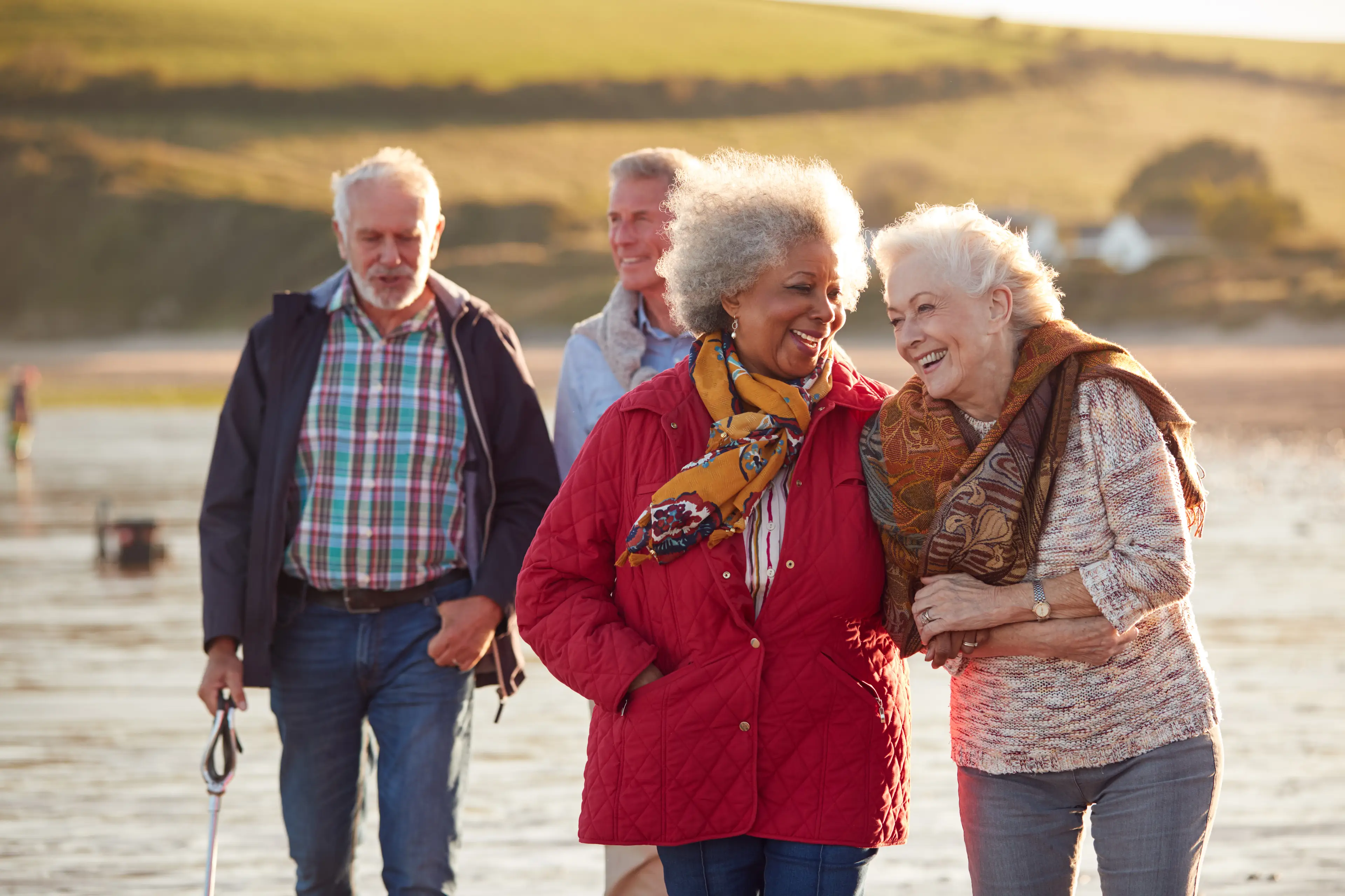 According to the study socializing can massively reduce the risk of dementia (Getty Stock Image)
