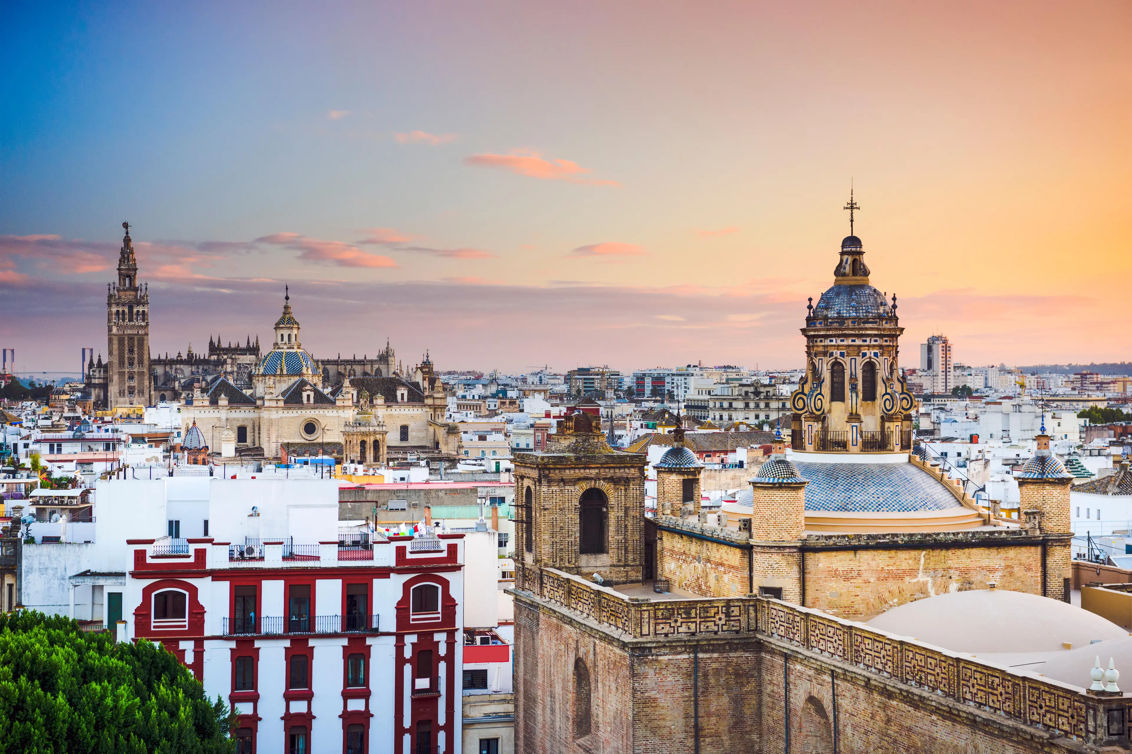 Heatwave Zoe sent temperatures soaring in Seville this week.