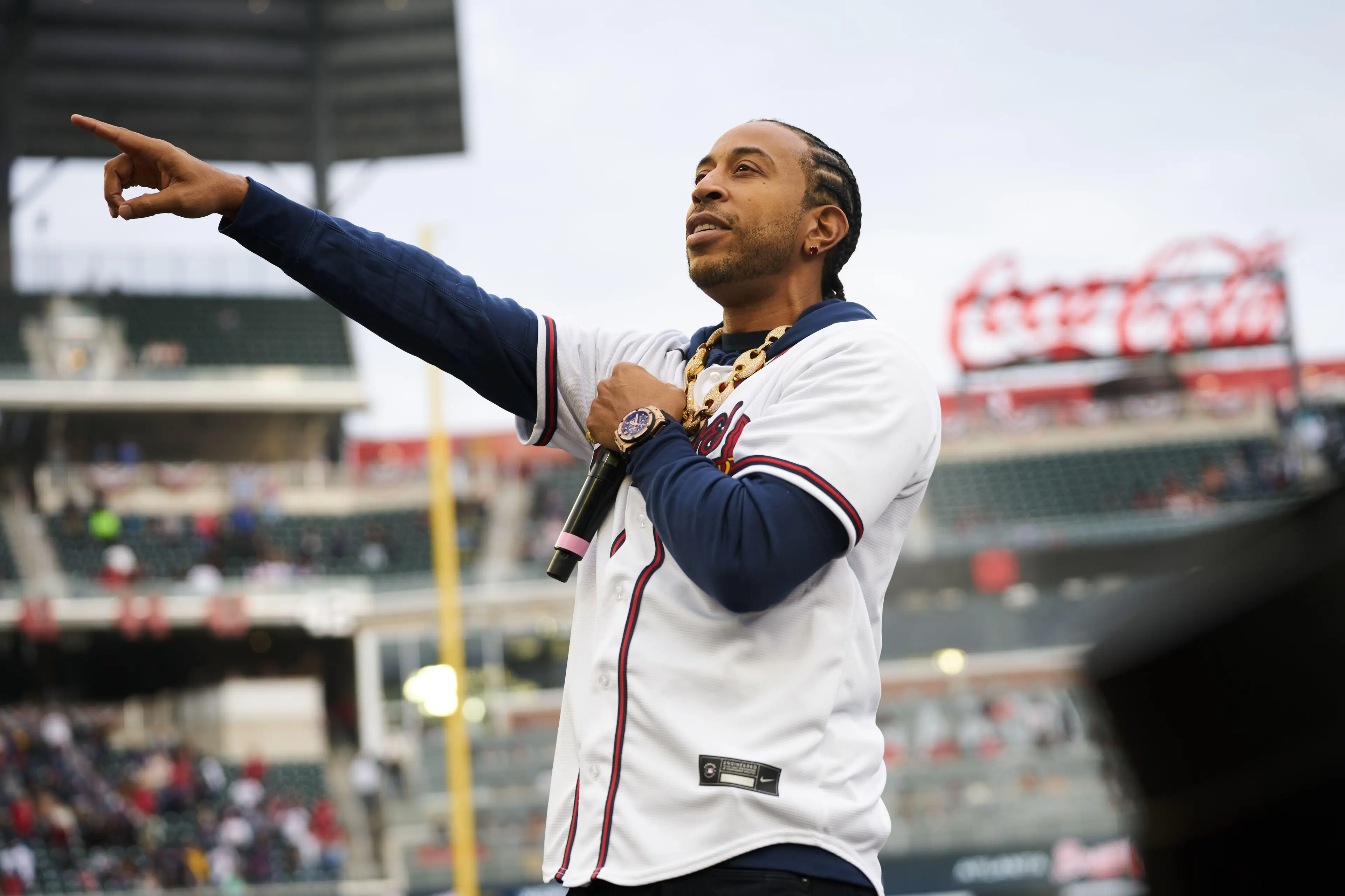 Ludacris is one of many artists to work with Disturbing Tha Peace Records.