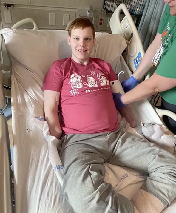 Doctors gave Mason only a one percent chance of survival.