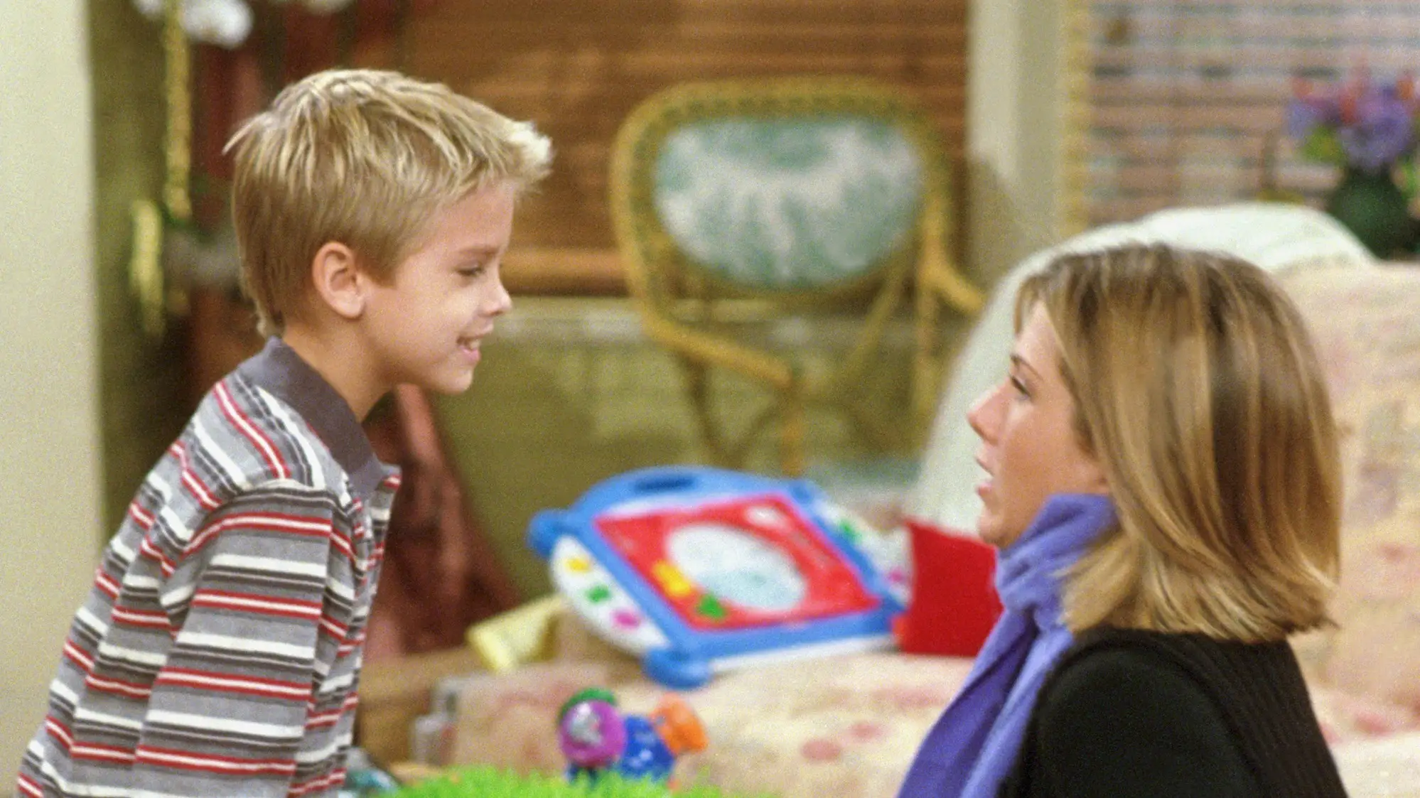 Cole Sprouse explained why he found it so difficult working on Friends with Jennifer Aniston