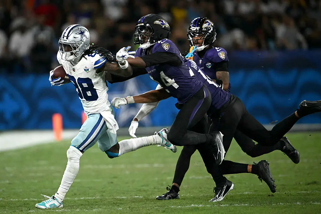 Fans were not impressed with an NFL game overran and delayed the broadcast (MAURO PIMENTEL / AFP via Getty Images)